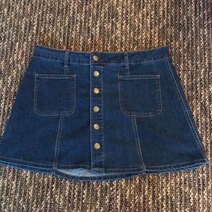 Jean skirt. Altar’d state brand